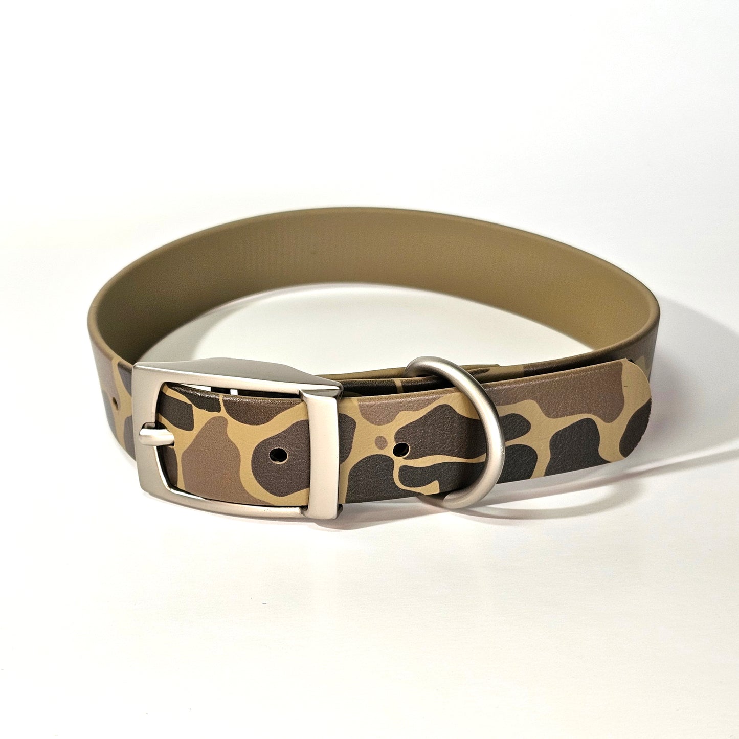 WDG Vintage Camo Biothane Collar