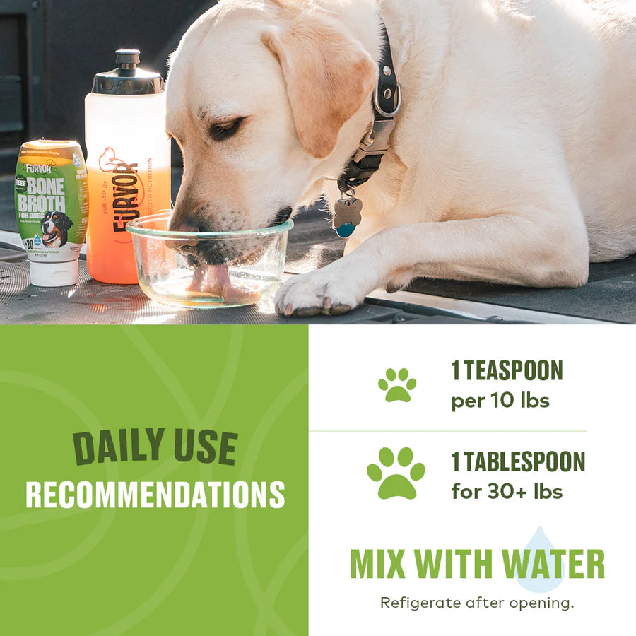 Furvor Bone Broth Topper - Mobility Support