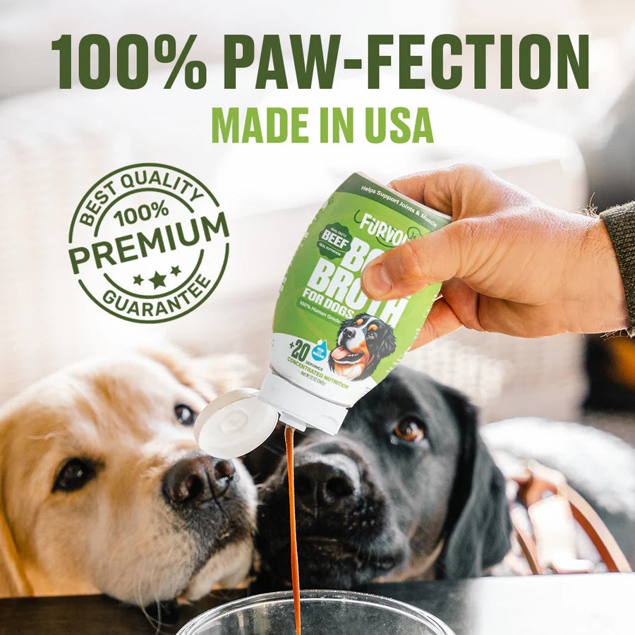 Furvor Bone Broth Topper - Mobility Support