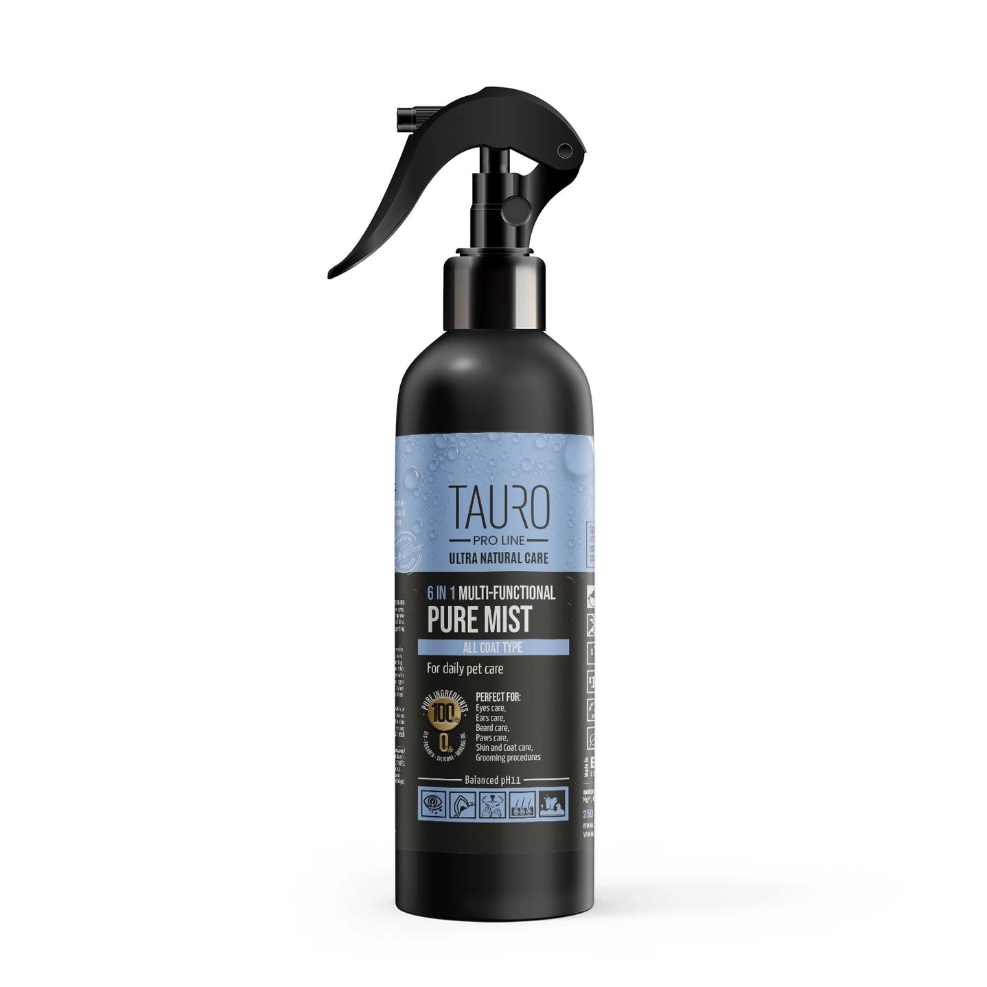 TAURO PRO LINE 6-in-1 Pure Mist Multi-Purpose Spray For Dogs