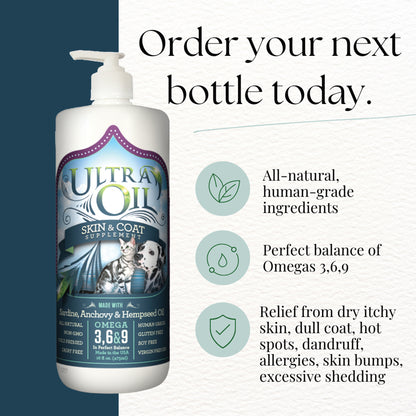 Ultra Oil Skin and Coat Supplement