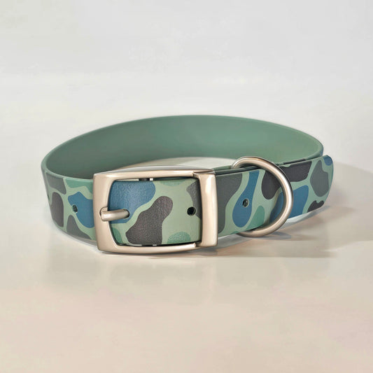 WDG Vintage Camo Biothane Collar